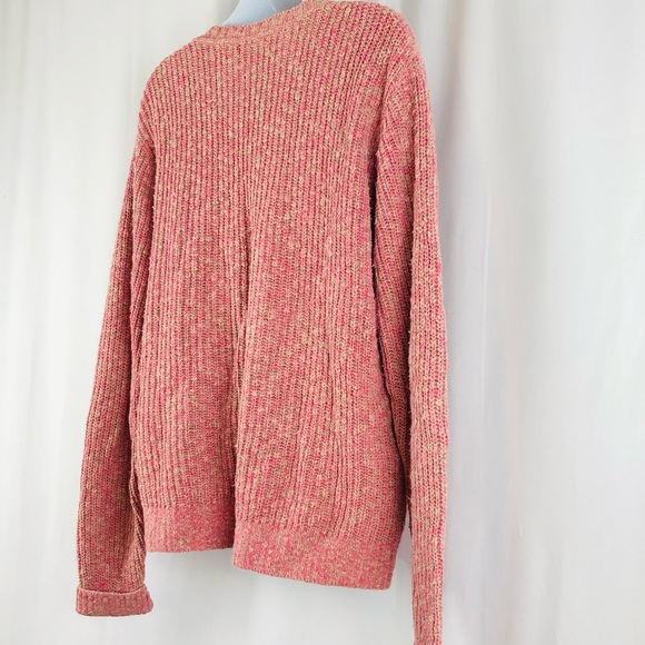 L.L.Bean Vintage Cotton pullover sweater L - Picture 6 of 13